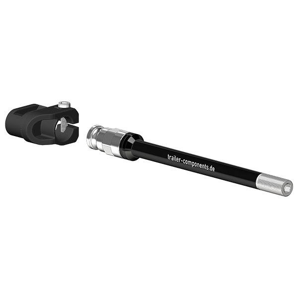 Syntace (X-12) gjennomgående aksler med adapter | kompatibel med Leggero med BECCO-system