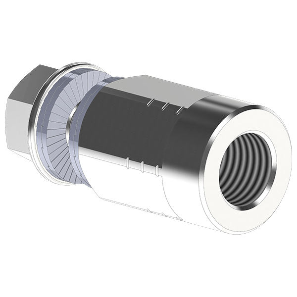 Universell solid akseladapter for sykkelvogner | kompatibel med Thule, Qeridoo, Burley, Hamax, Trixie og andre