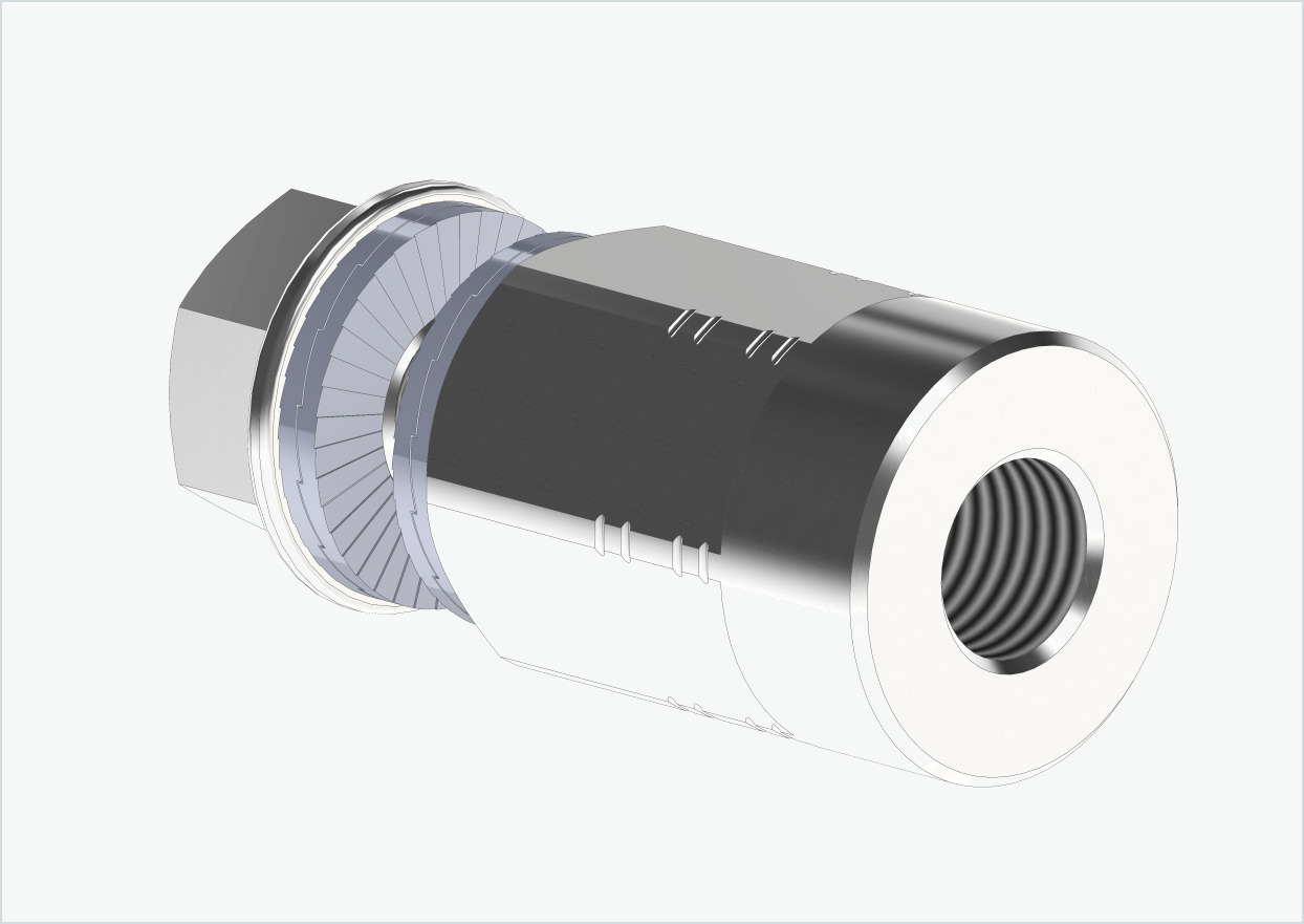 Solid akseladapter - FG 10.5 - (13/32 x 26)