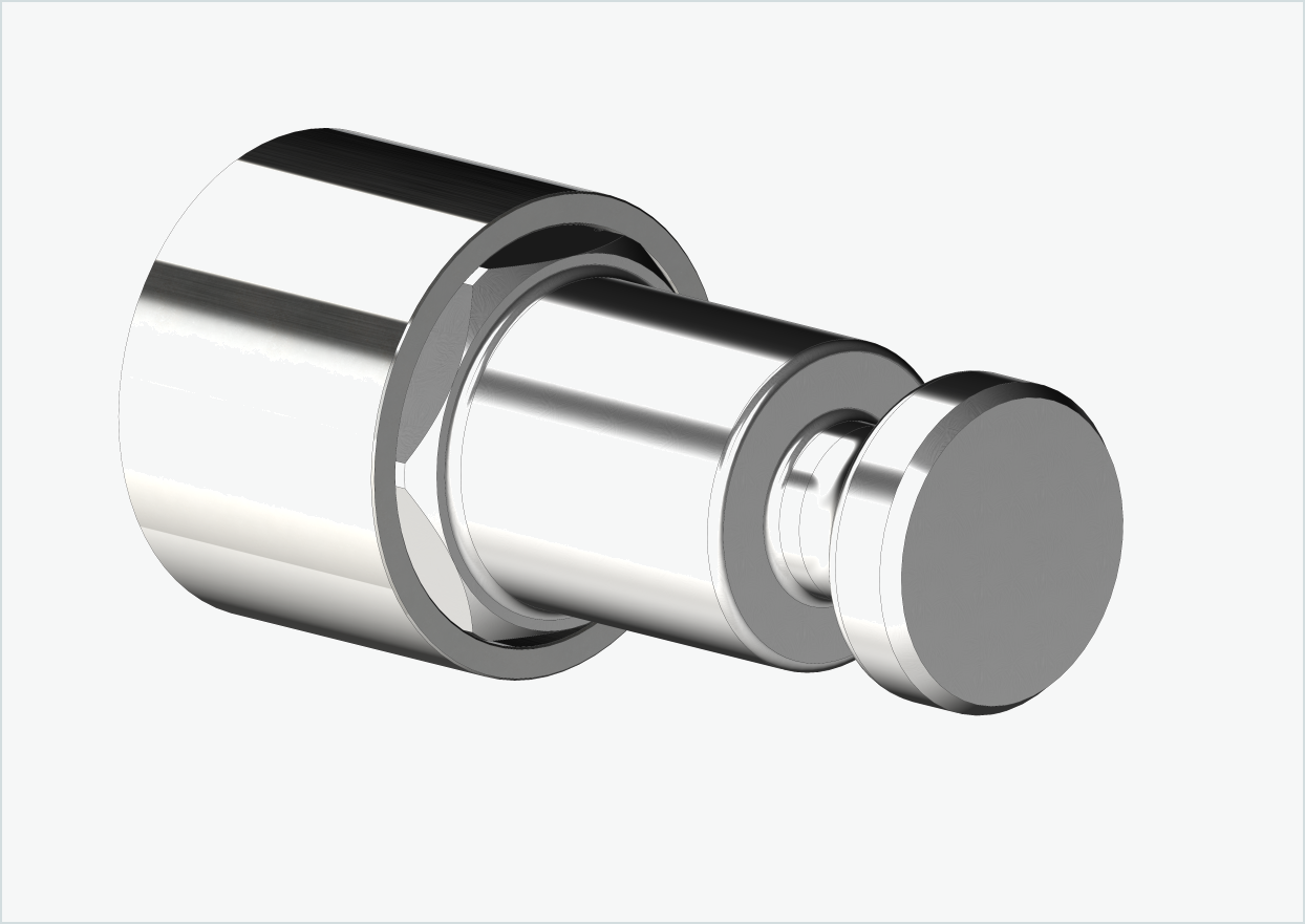 Solid akseladapter - FG 10.5 - (13/32 x 26) | for Croozer-tilhengere fra 2018 og utover