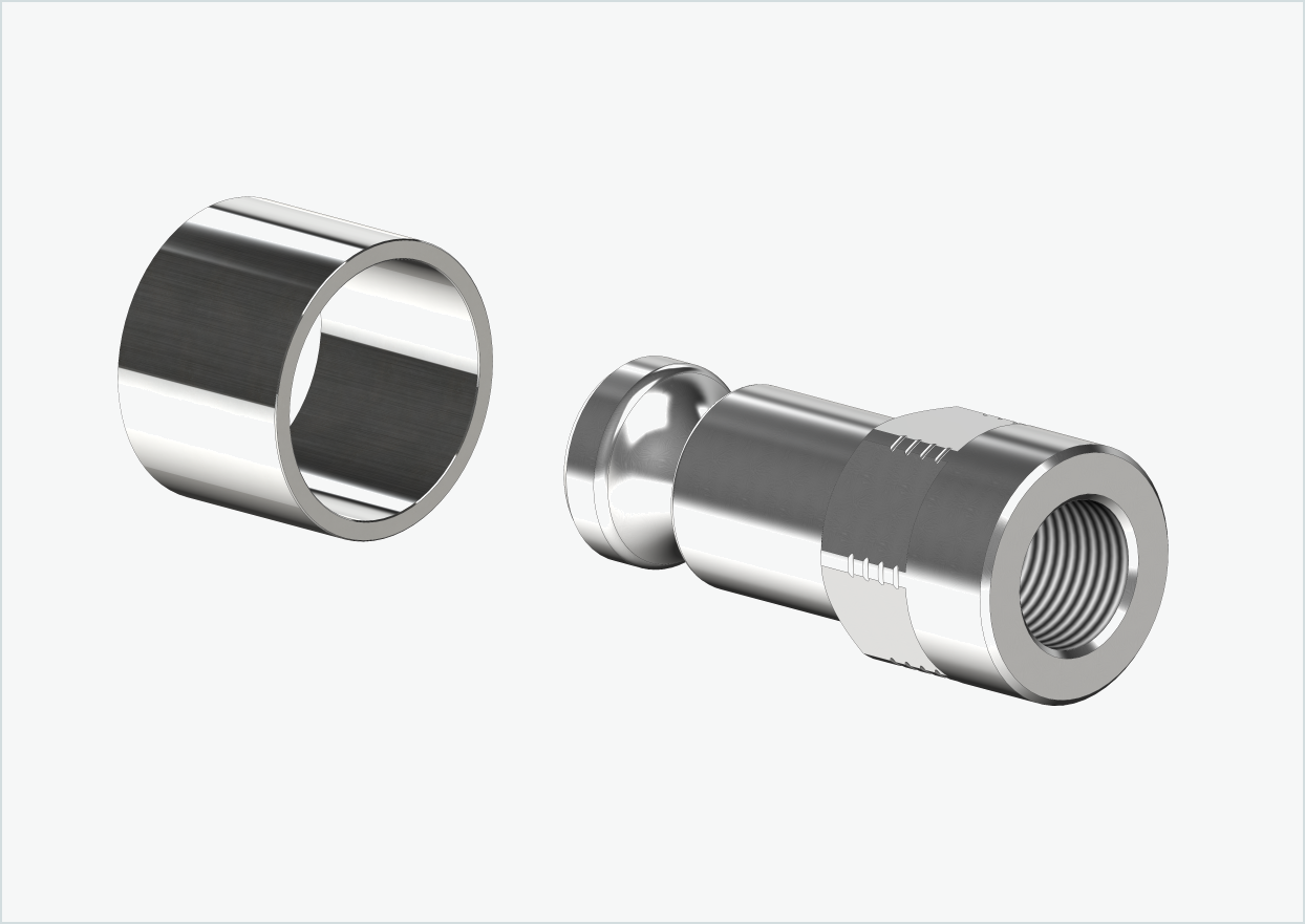 Solid akseladapter - M12 x 1,00 | for Croozer-tilhengere fra 2018 og utover