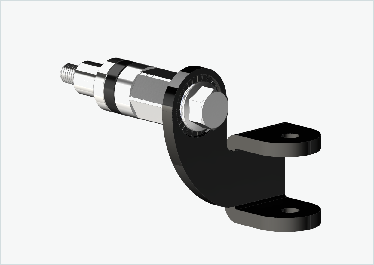 Universell XL-adapter for Rohloff Speedhub 500-14 / A12-nav | kompatibel med Thule, Qeridoo, Burley, Prophete, Hamax, Trixie og andre