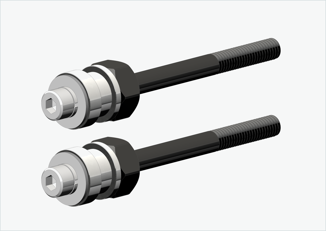 BOB YAK / IBEX Gewindeadapter-Set | für Enviolo-Schaltnaben bis 2023