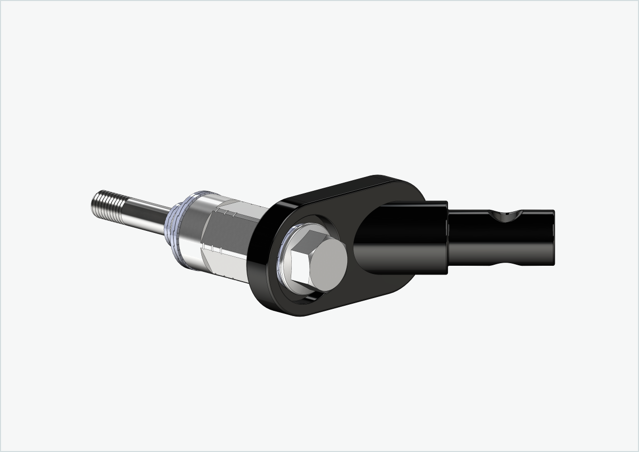 Universell adapter for HASE PINO med Rohloff Speedhub A12 | kompatibel med Thule, Qeridoo, Burley, Prophete, Hamax, Trixie og andre