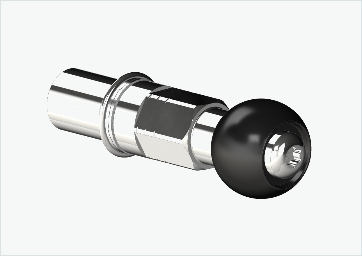 Kort gjengeadapter - M12 x 1,25 | egnet for COWBOY - Classic - Cruiser - Cruiser ST