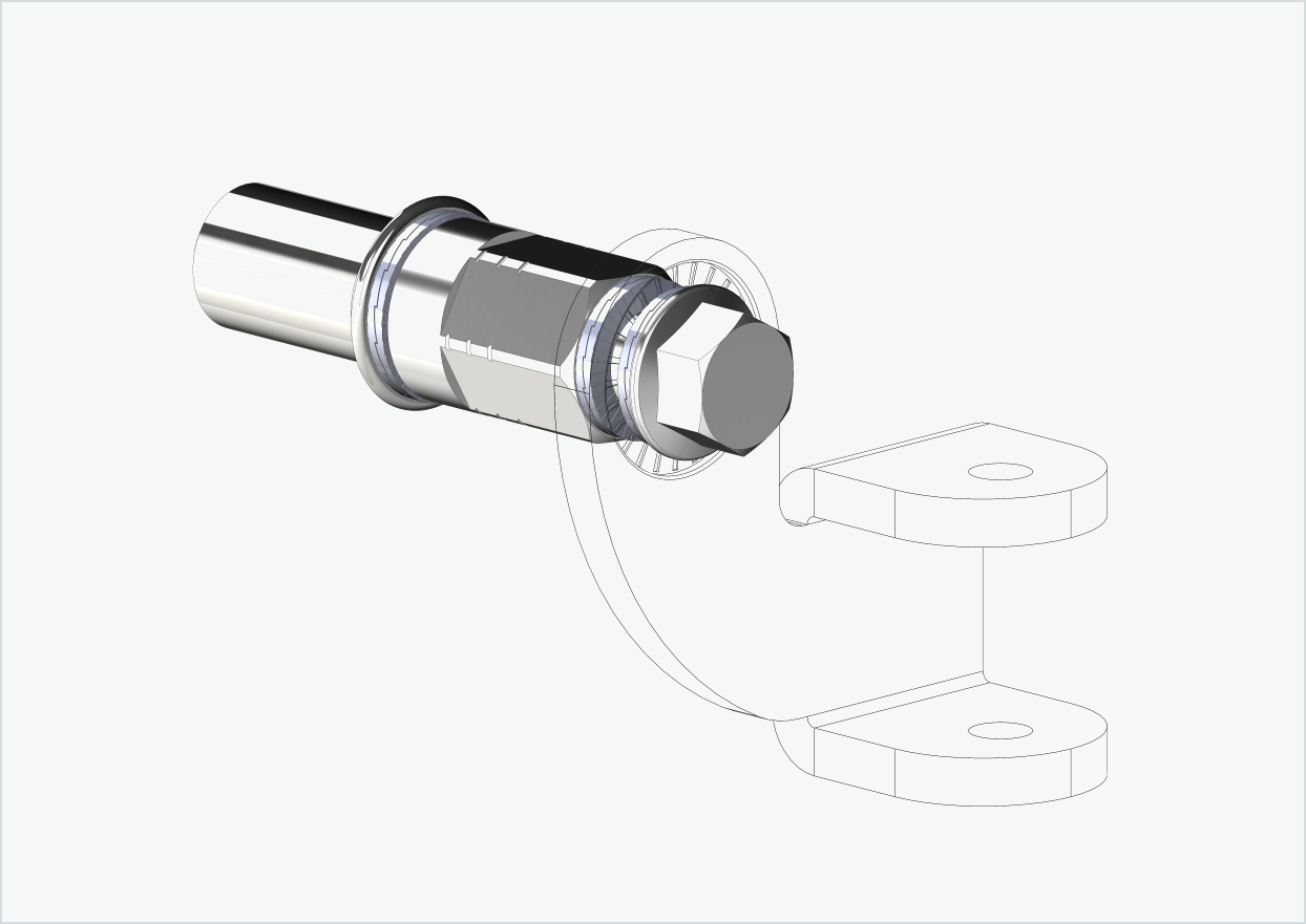 Cowboy 4 - Lang gjengeadapter - M12 x 1,25 | Pakke med universaladapter