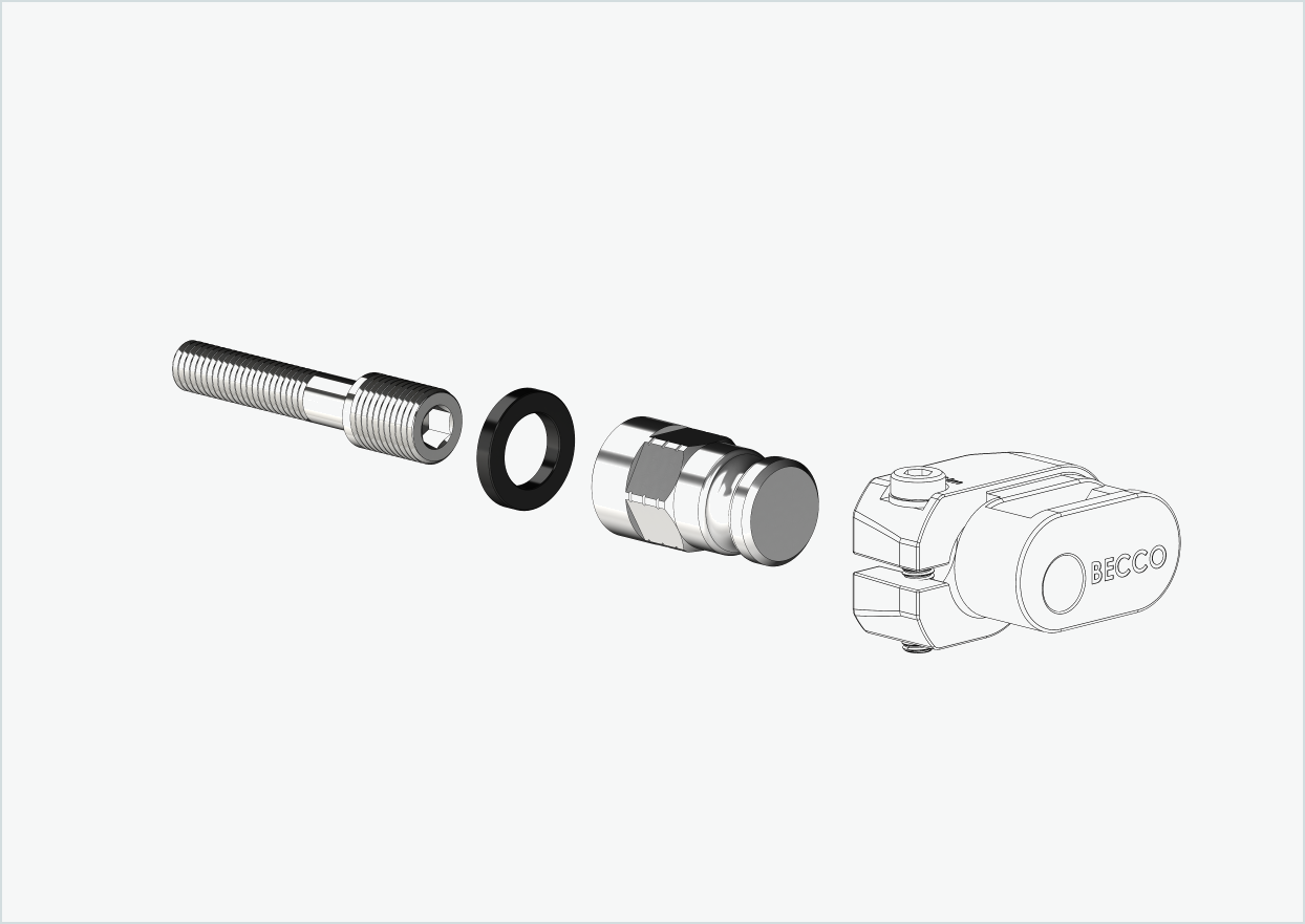 Adapter for Enviolo innvendige girnav fra 2024 og utover | kompatibel med Leggero med BECCO-system