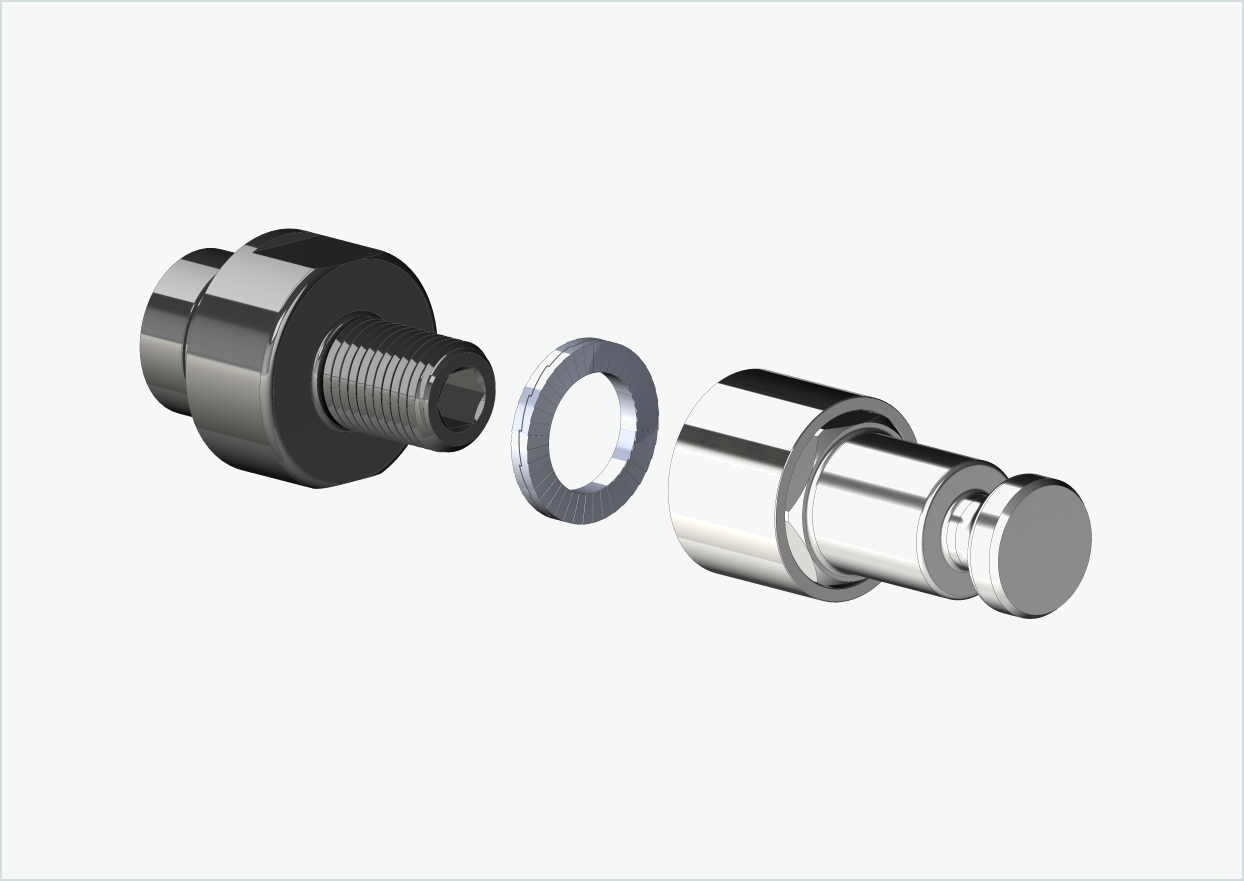 ORBEA Diem - Gjengeadapter - M12 x 1,25 | Pakke med Croozer-adapter