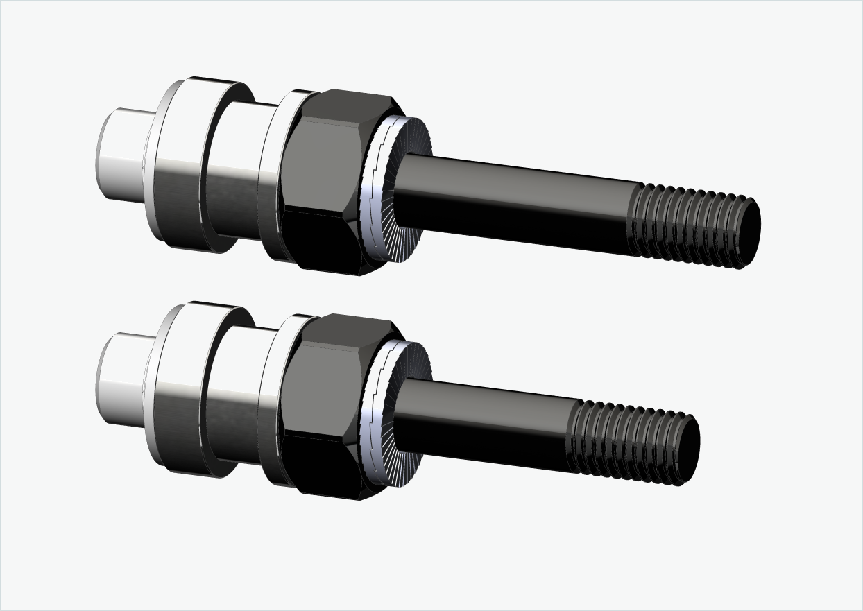 BOB YAK / IBEX gjengeadaptersett (30 mm/36 mm) | for Rohloff Speedhub 500-14 / A12