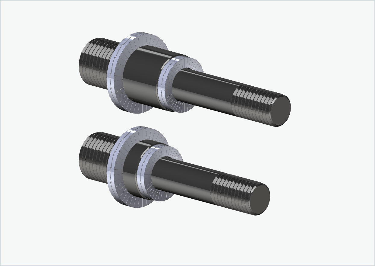 Burley COHO XC gjengeadaptersett | for HASE PINO med Rohloff Speedhub 500-14 / A12