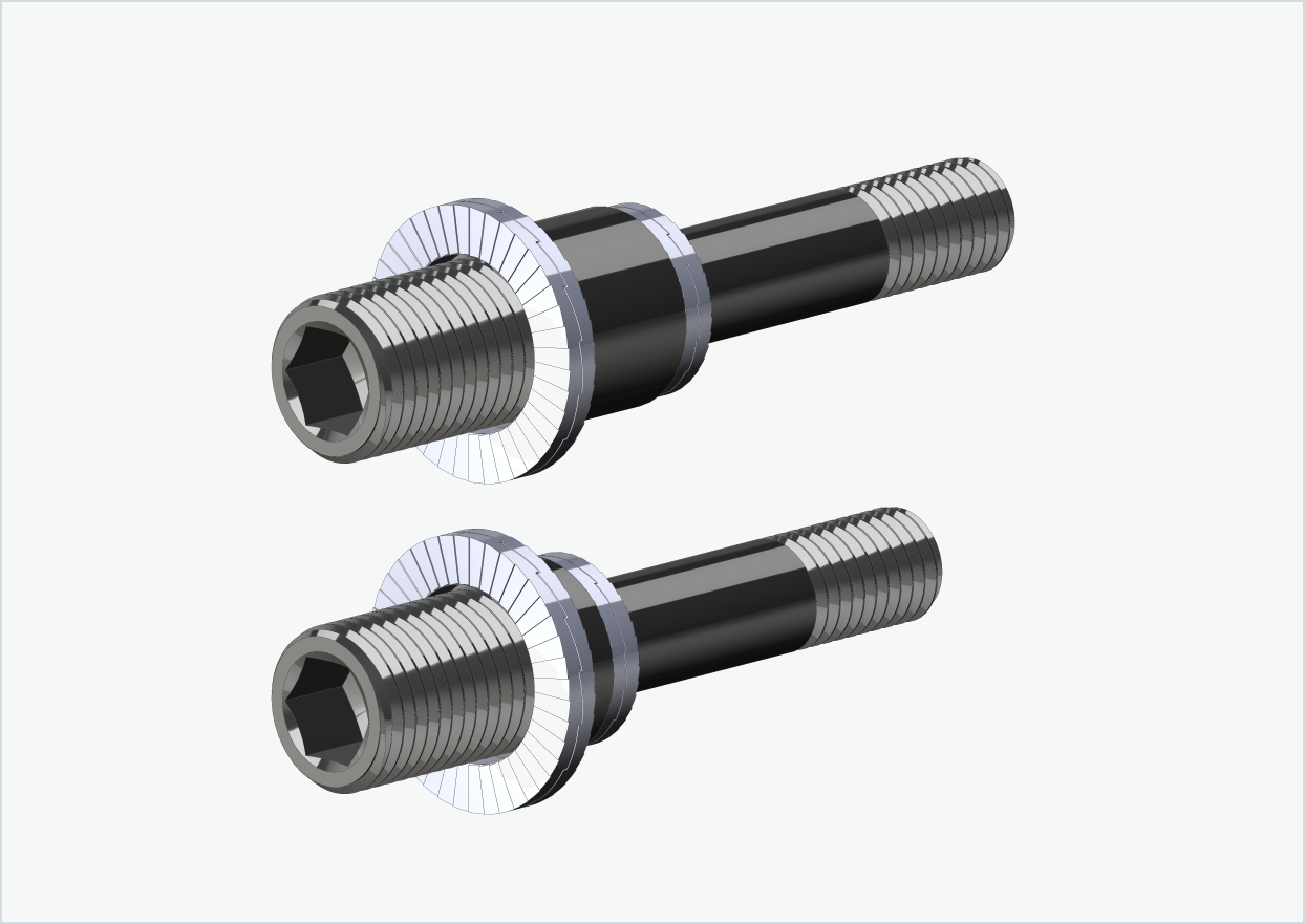 Burley COHO XC gjengeadaptersett | for HASE PINO med Rohloff Speedhub 500-14 / A12