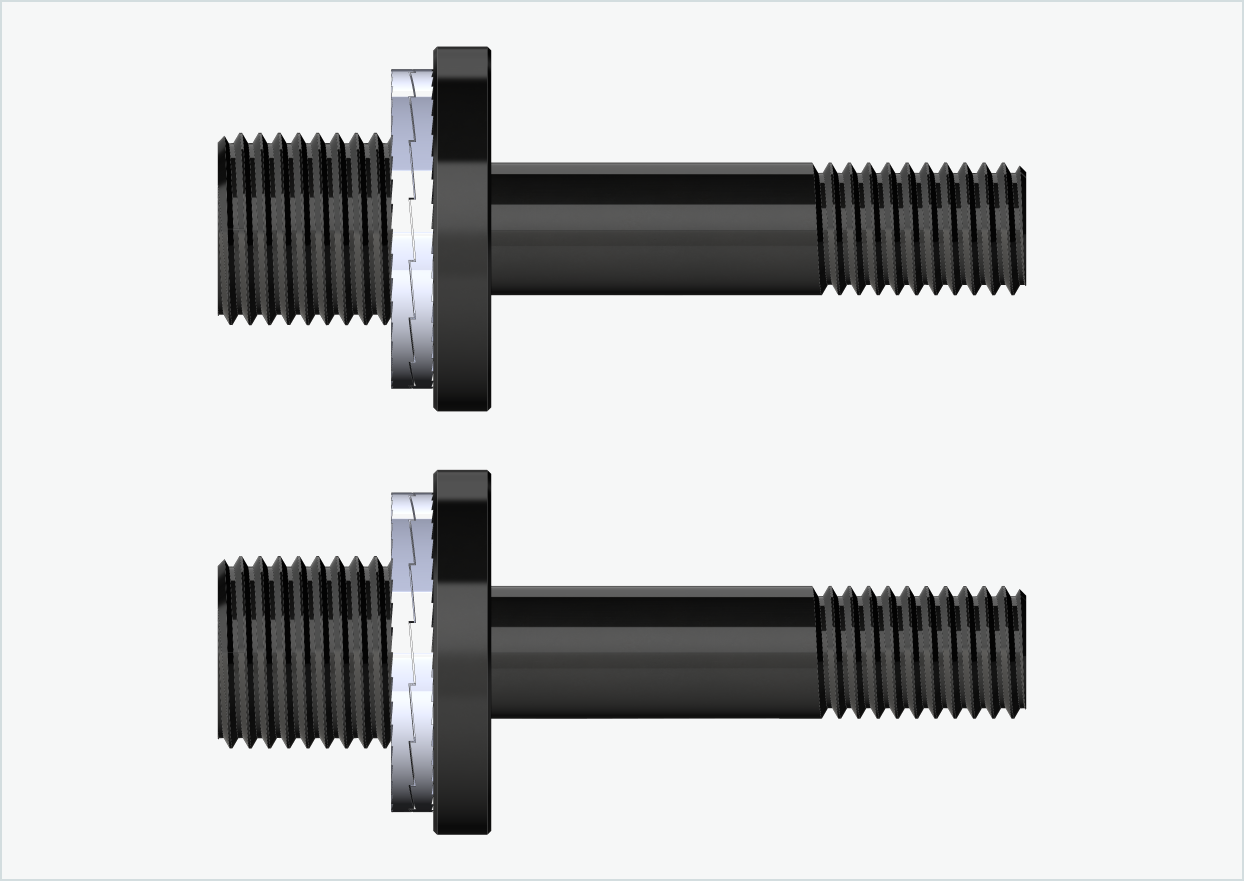 Burley COHO XC gjengeadaptersett (30mm/30mm) | for Rohloff Speedhub 500-14 / A12