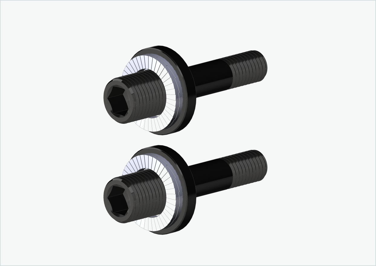 Burley COHO XC gjengeadaptersett (30mm/30mm) | for Rohloff Speedhub 500-14 / A12