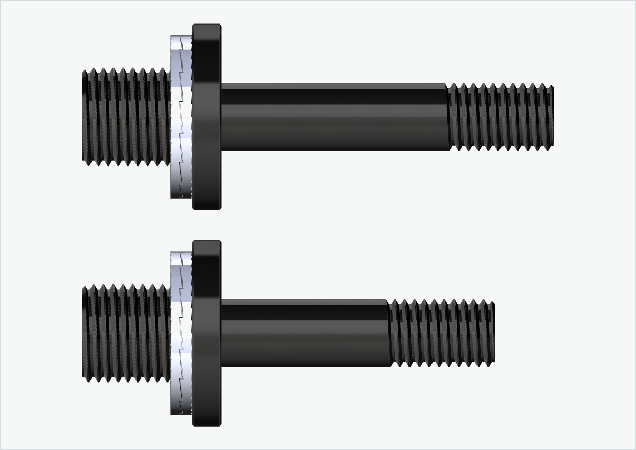 Burley COHO XC gjengeadaptersett (30mm/36mm) | for Rohloff Speedhub 500-14 / A12