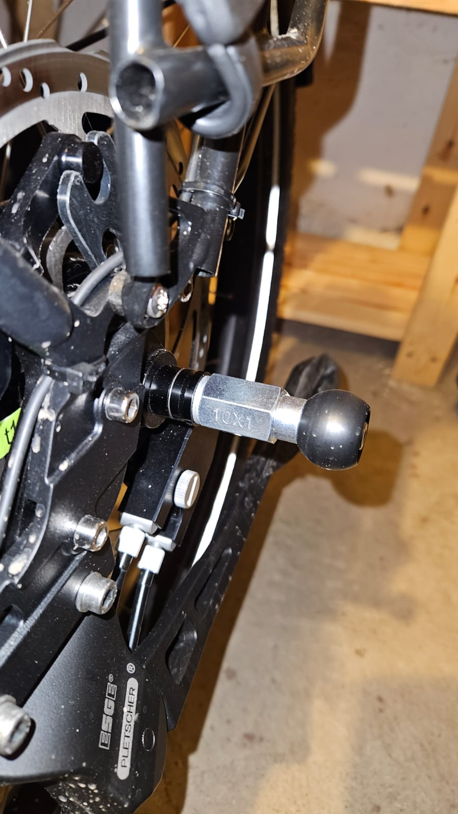 Burley COHO XC gjengeadaptersett (30mm/36mm) | for Rohloff Speedhub 500-14 / A12