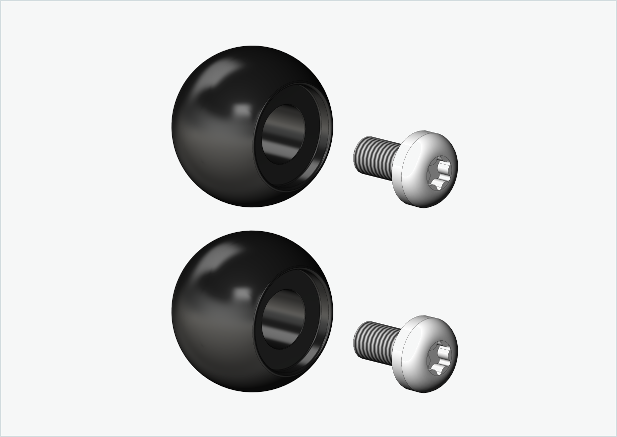 Reserveballsett til Burley COHO XC