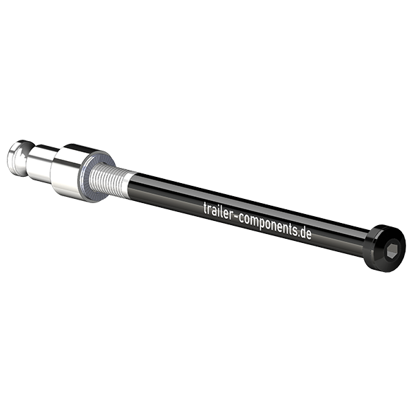 Gjennomgående aksler med adapter Croozer for ORBEA | for venstregjengede M12 x 1,50 - egnet for Croozer sykkelvogner fra 2018 og utover