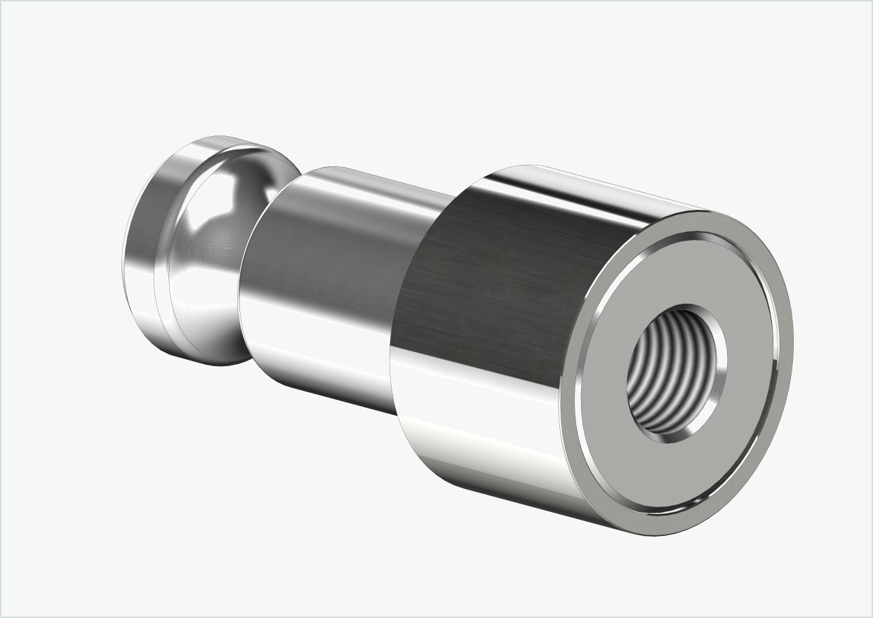 Solid akseladapter - FG 10.5 - (13/32 x 26) | for Croozer-tilhengere fra 2018 og utover