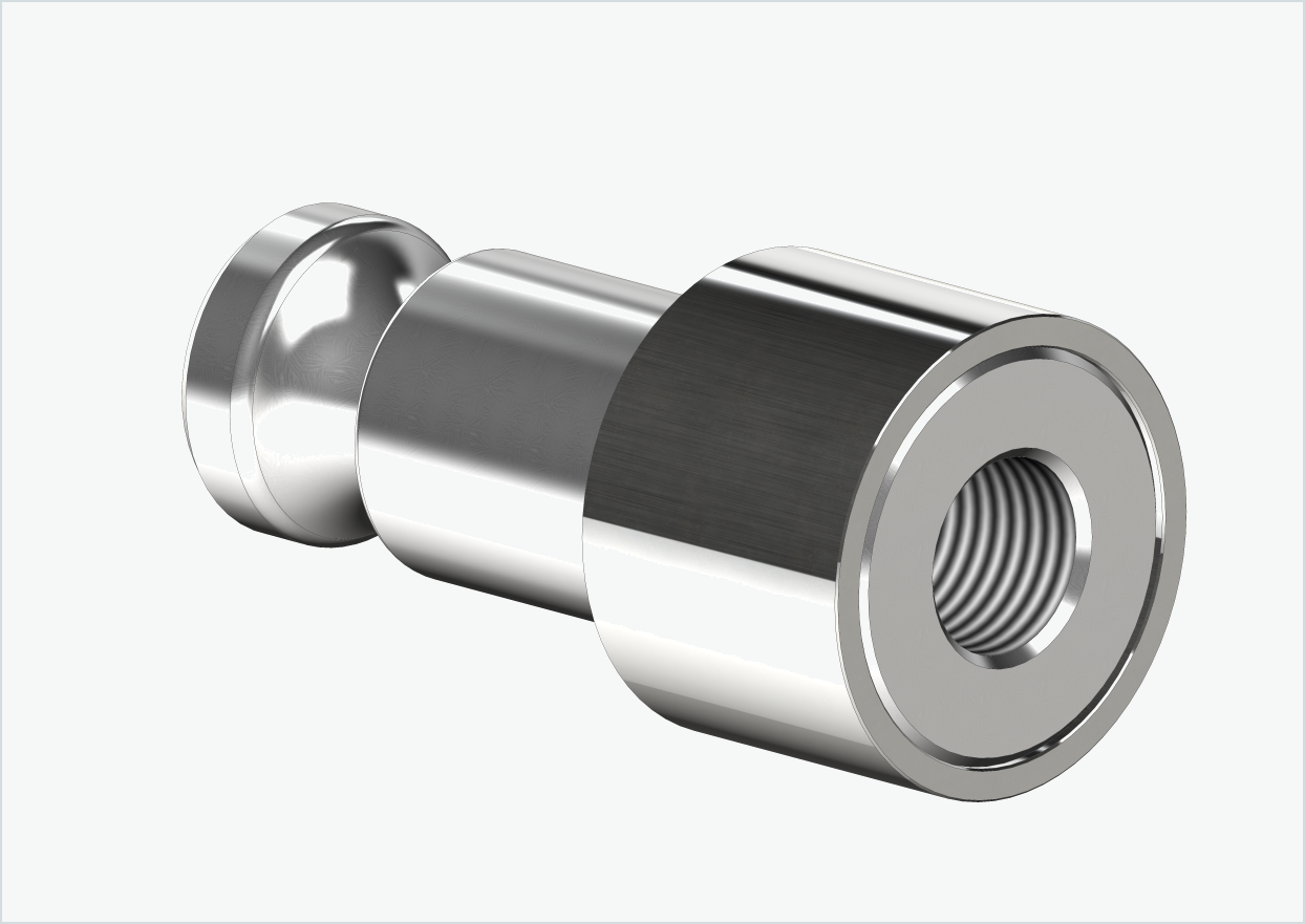 Solid akseladapter - M10 x 1,00 | for Croozer-tilhengere fra 2018 og utover