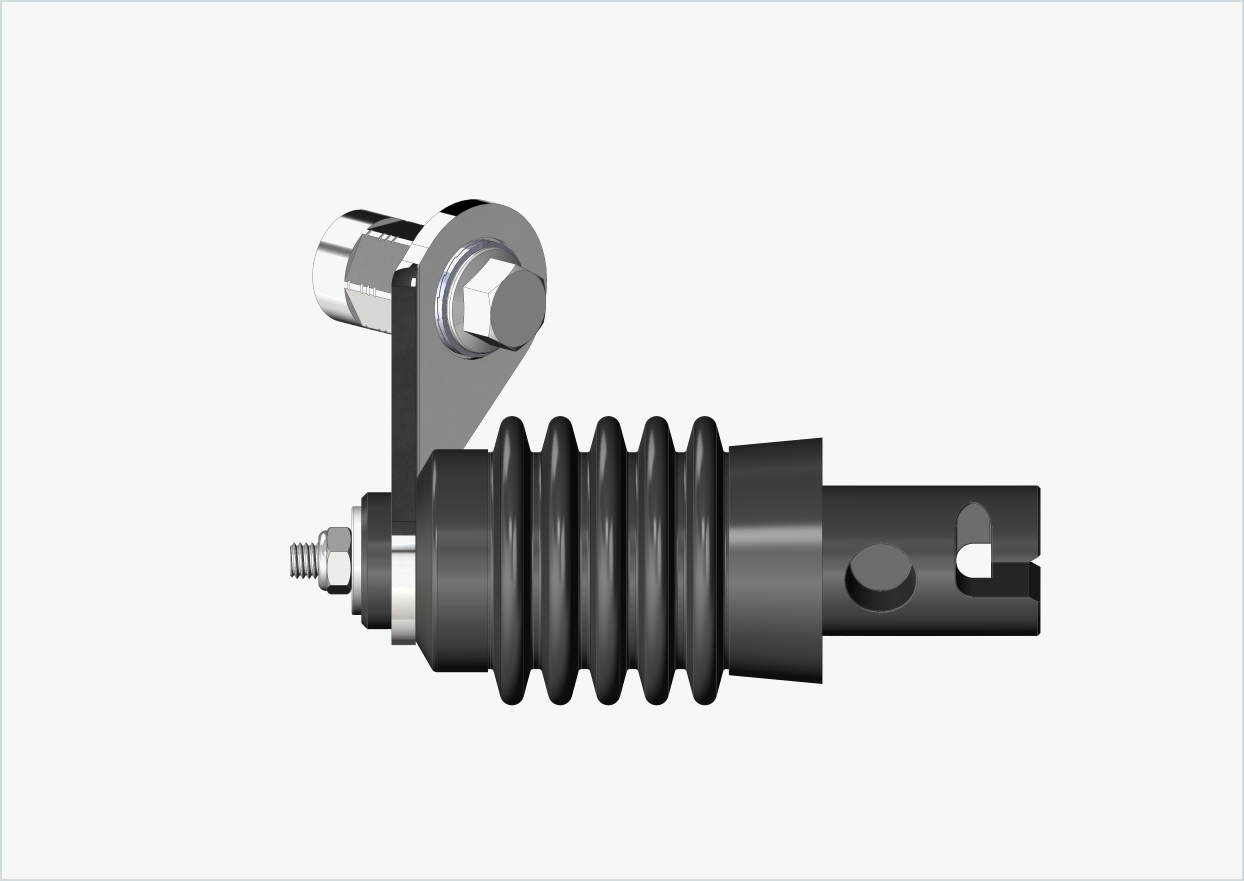 Solid akseladapter - M10 x 1,00
