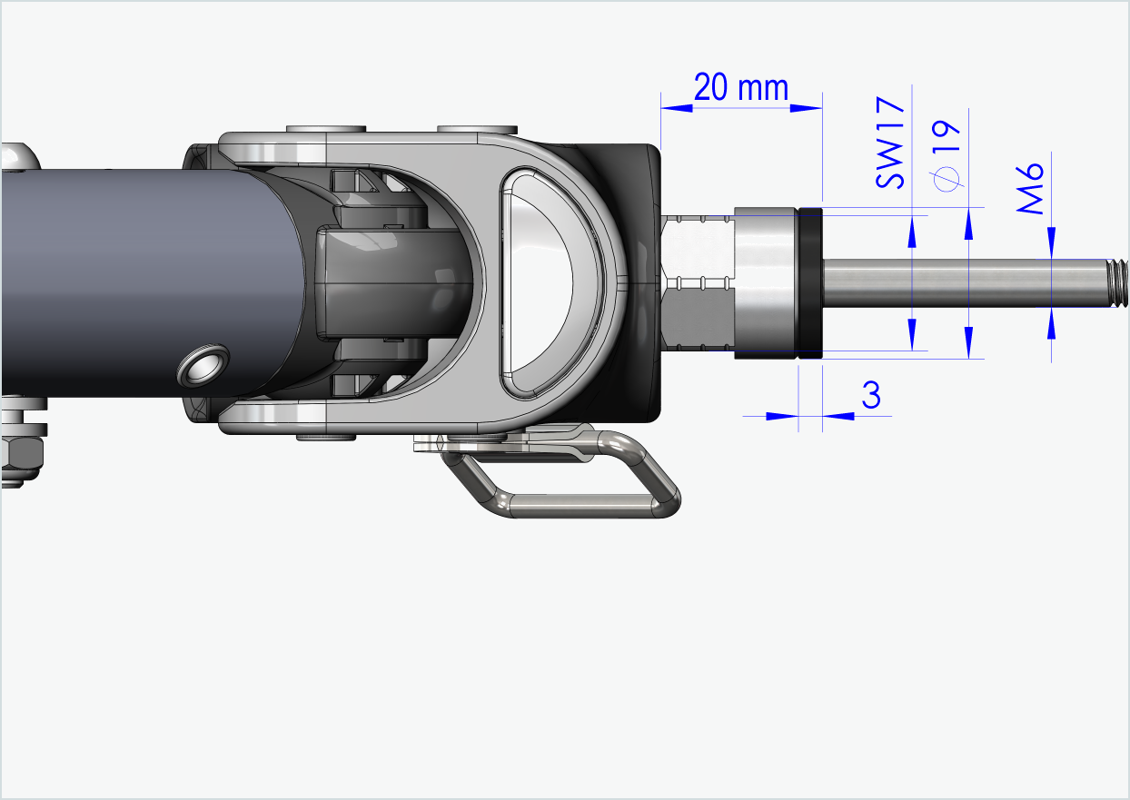 Adapter for Enviolo innvendige girnav frem til 2023 | kompatibel med Croozer fra 2018 og utover