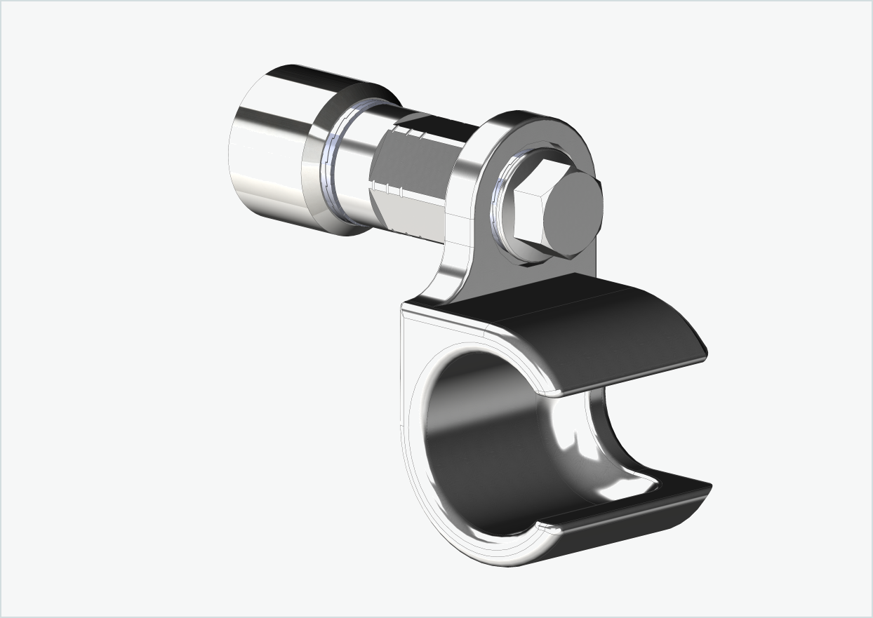 Universell adapter for HYENA-HRN-motorer | kompatibel med Thule, Qeridoo, Burley, Prophete, Hamax, Trixie og andre
