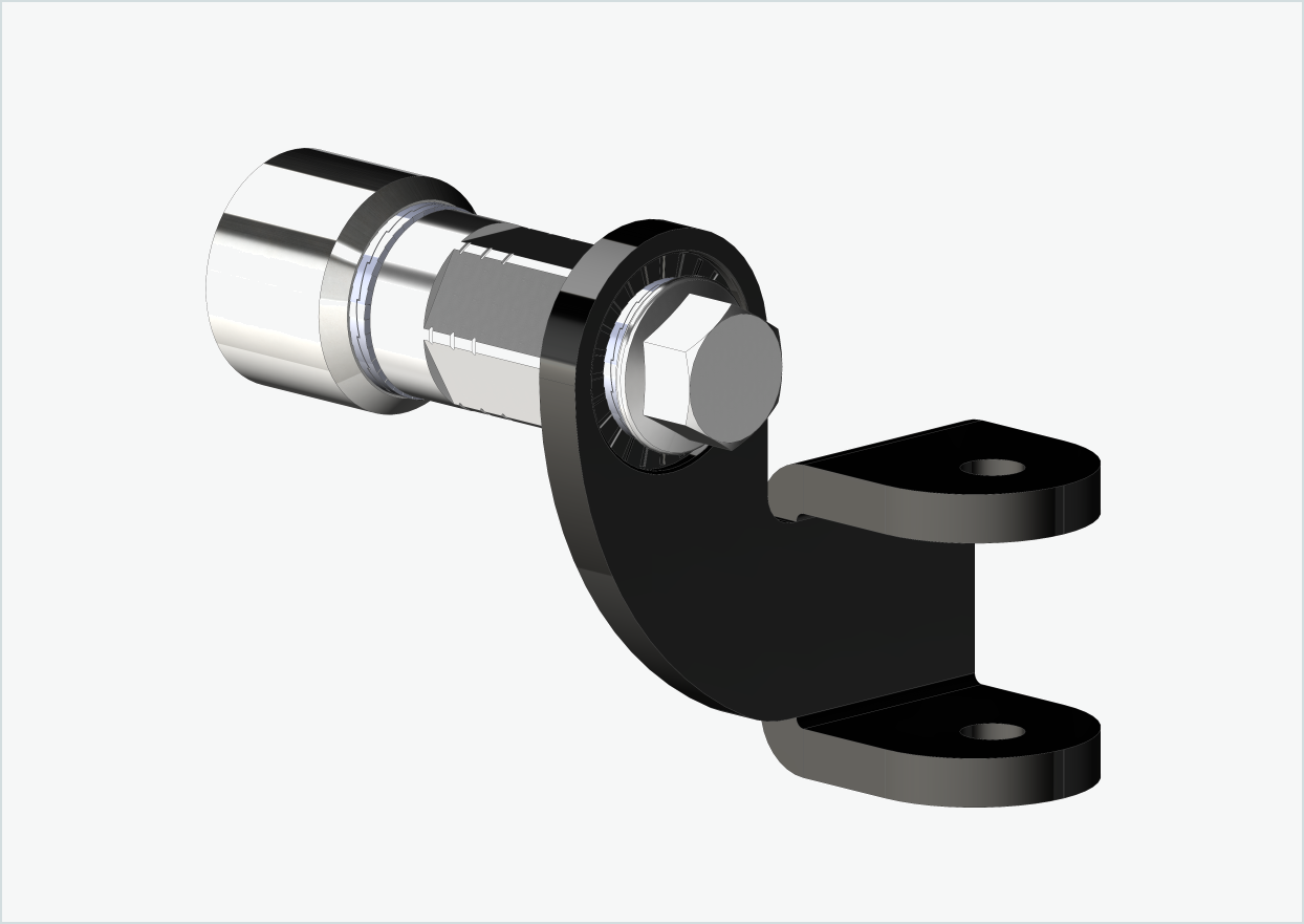 Universell adapter for HYENA-HRN-motorer | kompatibel med Thule, Qeridoo, Burley, Prophete, Hamax, Trixie og andre