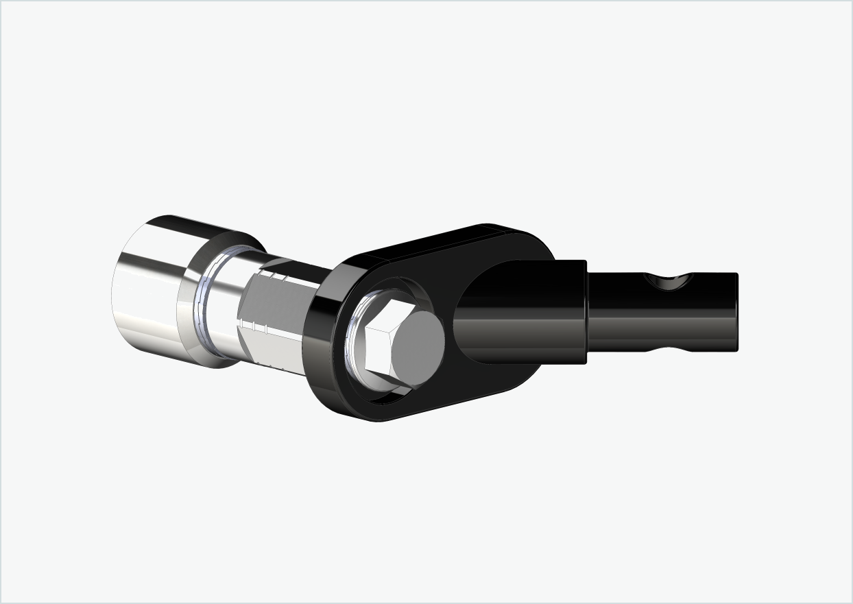 Universell adapter for HYENA-HRN-motorer | kompatibel med Thule, Qeridoo, Burley, Prophete, Hamax, Trixie og andre