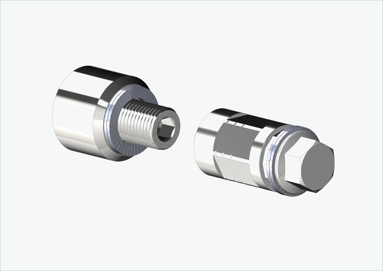 Polygonadapter for HYENA-HRN-motor | kompatibel med Weber-clutcher type: E - EL - ES