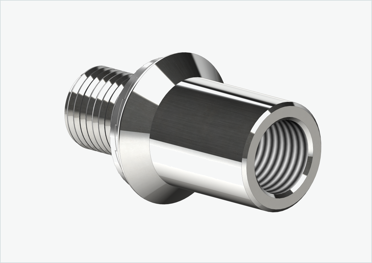 Kort gjengeadapter - M12 x 1,25 | egnet for COWBOY - Classic - Cruiser - Cruiser ST