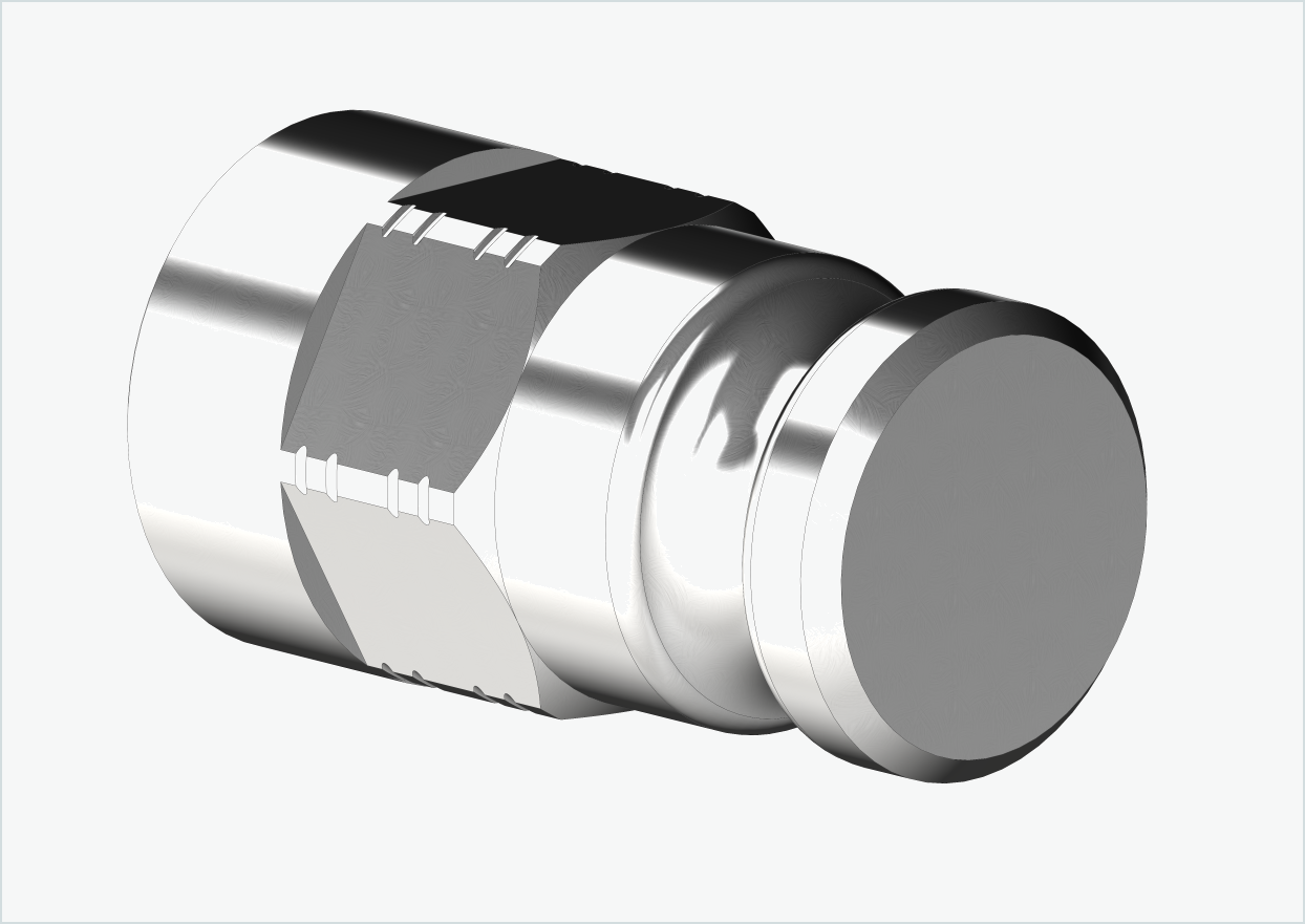 Solid akseladapter - FG 10,5 - (13/32 x 26) | for Leggero (BECCO)
