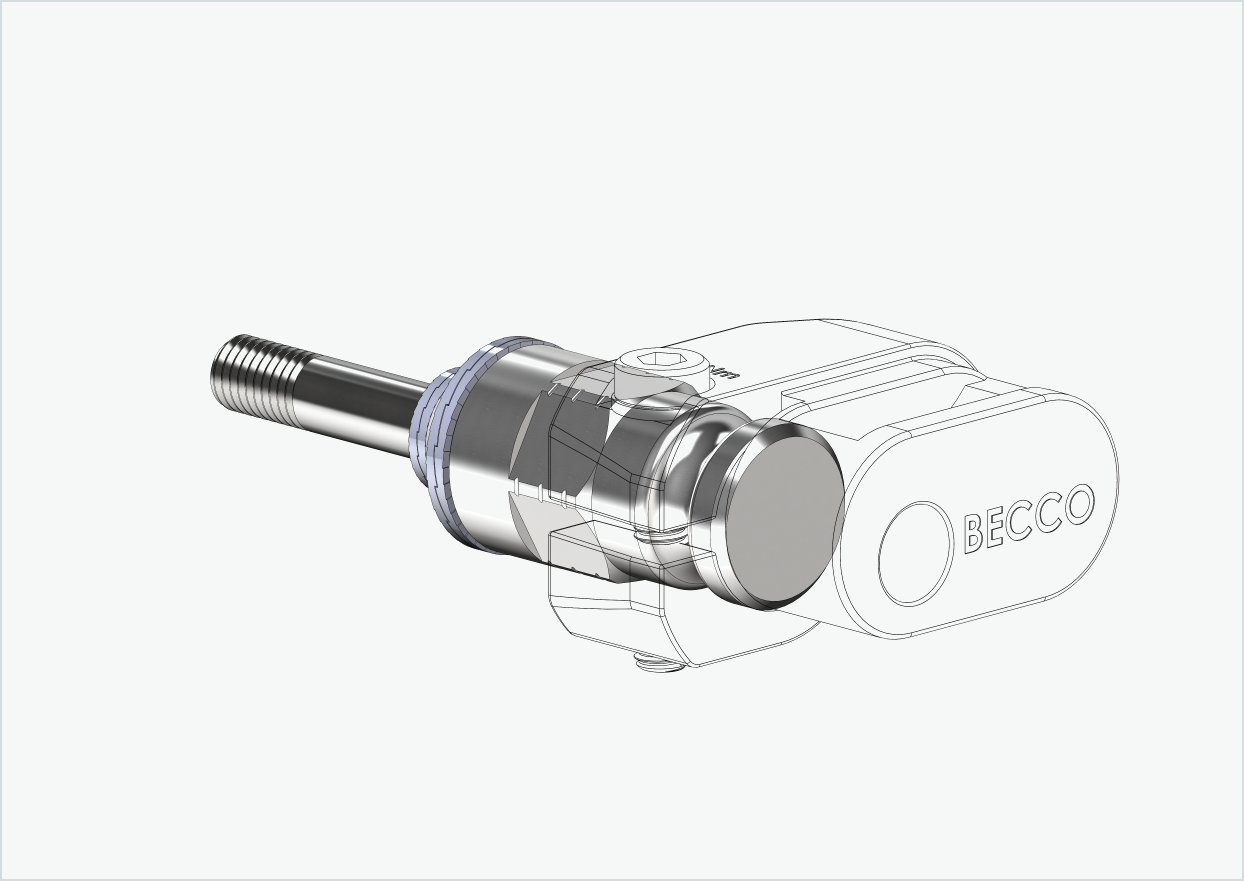 Adapter for HASE PINO med Rohloff Speedhub A12 | kompatibel med Leggero med BECCO-system