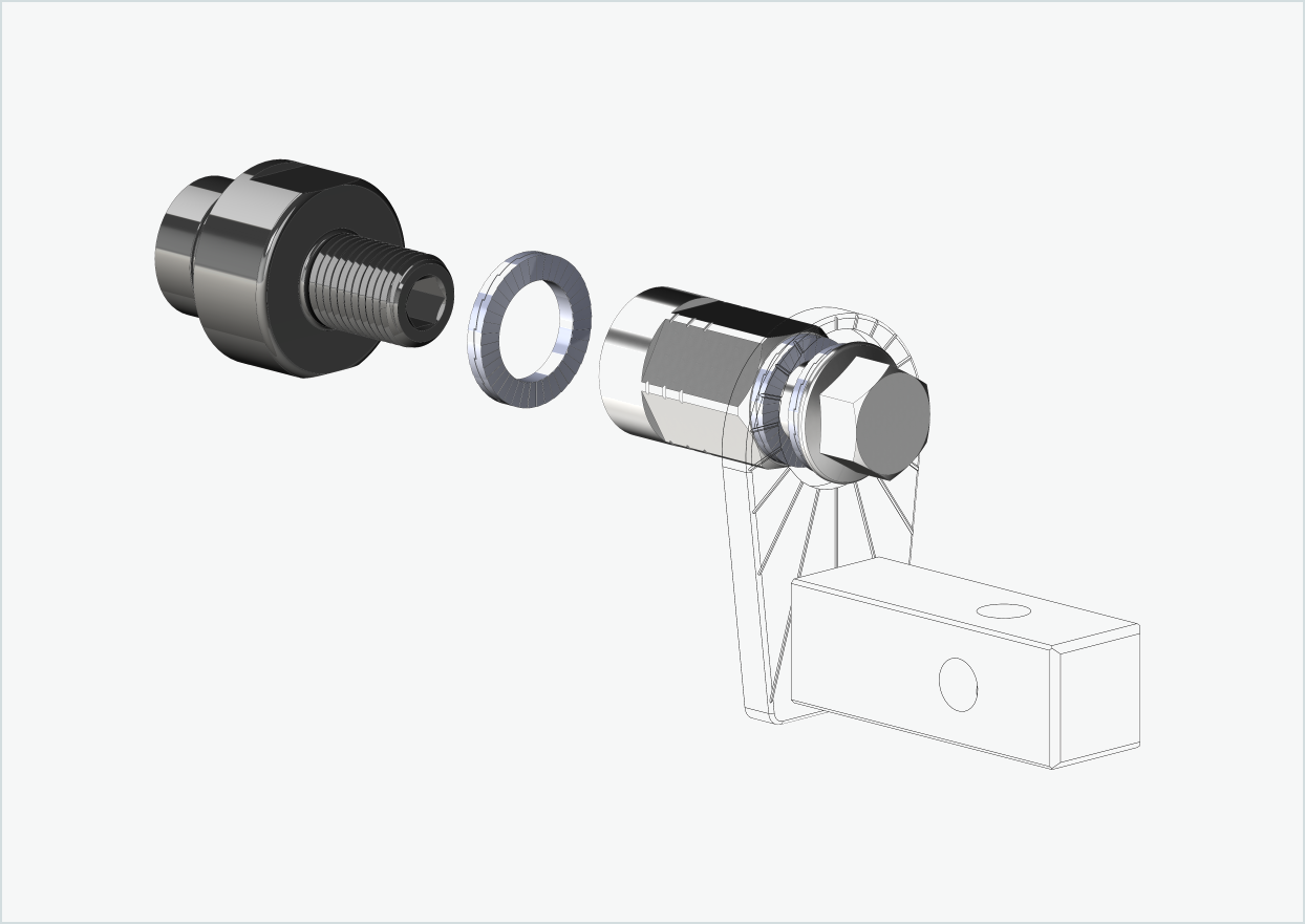 ORBEA Diem - Gjengeadapter - M12 x 1,25 | Pakke med universaladapter
