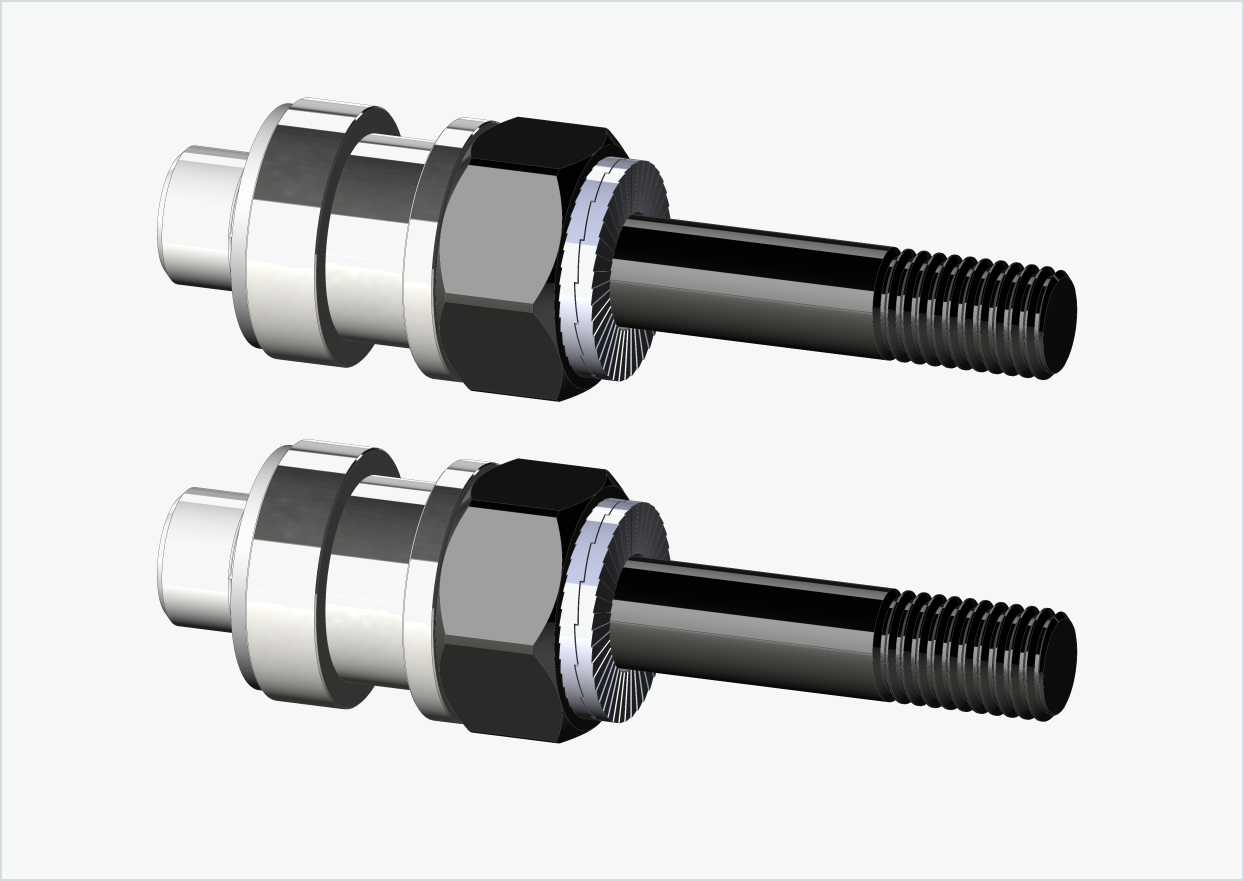 BOB YAK / IBEX gjengeadaptersett (30 mm/30 mm) | for Rohloff Speedhub 500-14 / A12