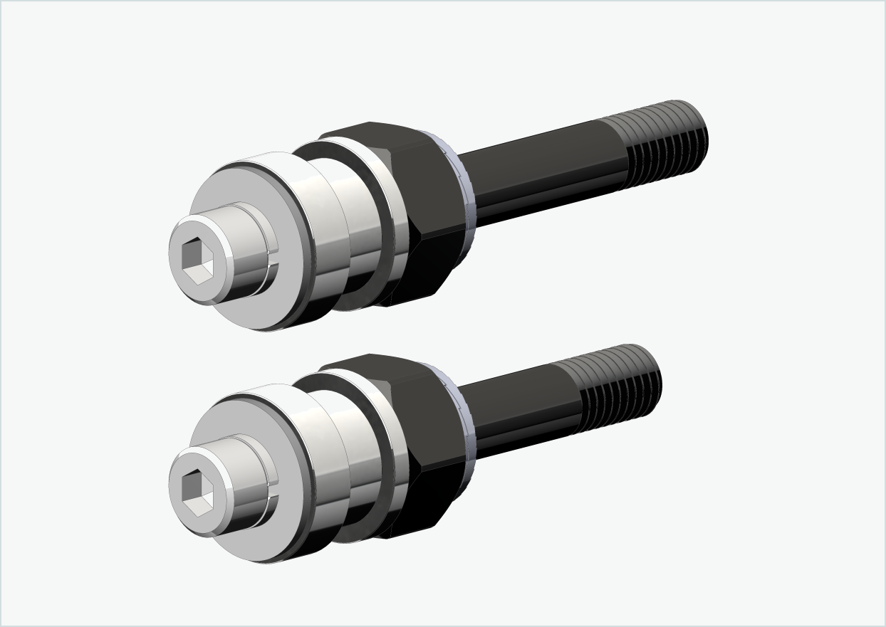 BOB YAK / IBEX gjengeadaptersett (30 mm/36 mm) | for Rohloff Speedhub 500-14 / A12