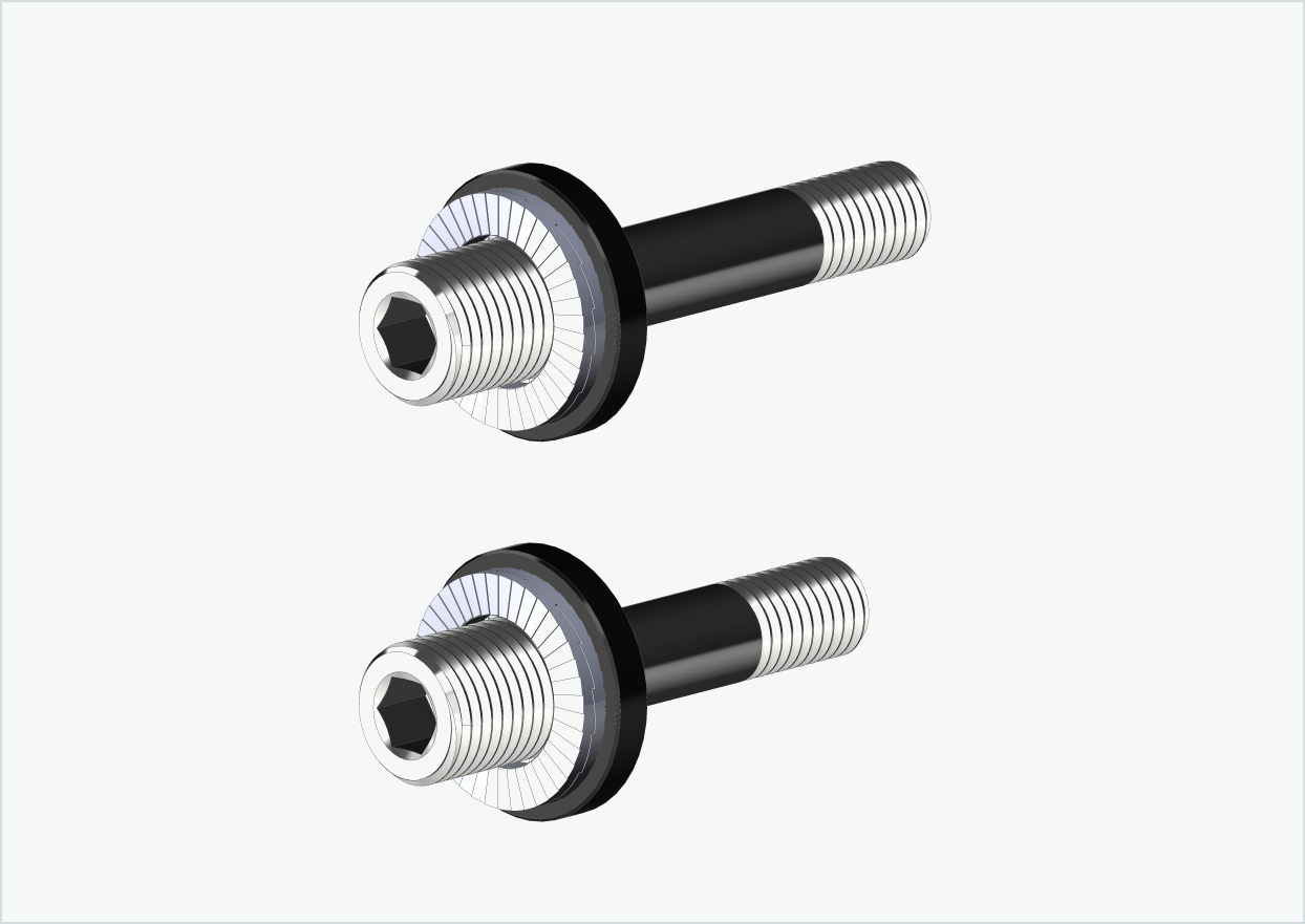 Burley COHO XC gjengeadaptersett (30mm/36mm) | for Rohloff Speedhub 500-14 / A12