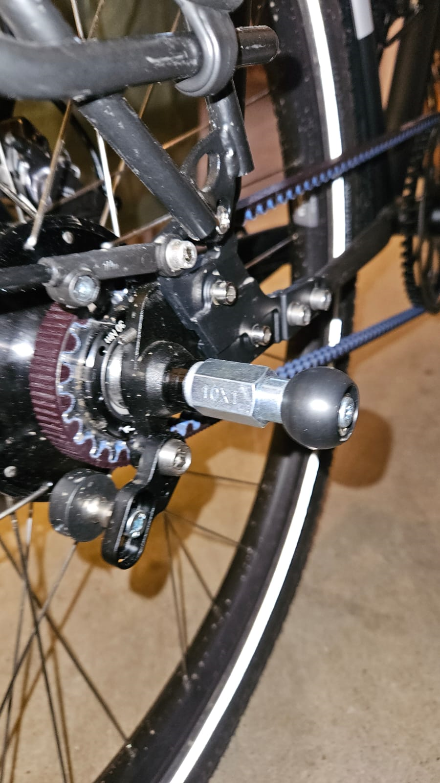 Burley COHO XC gjengeadaptersett (30mm/42mm) | for Rohloff Speedhub 500-14 / A12